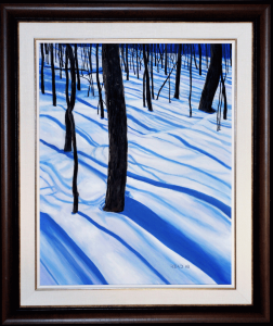 Winter Forest, 16″ x 20″ O/C, $350.00