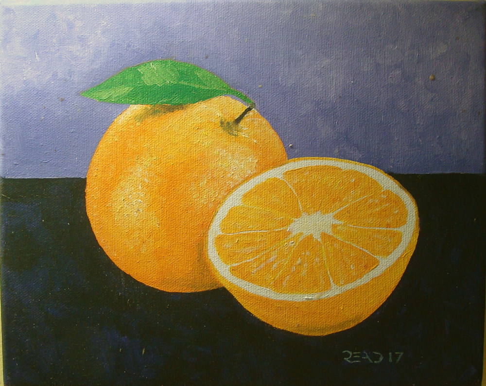Fruits of Labour, 4 paintings 8" x 10" O/C - $60.00 ea - Set of four $210.00